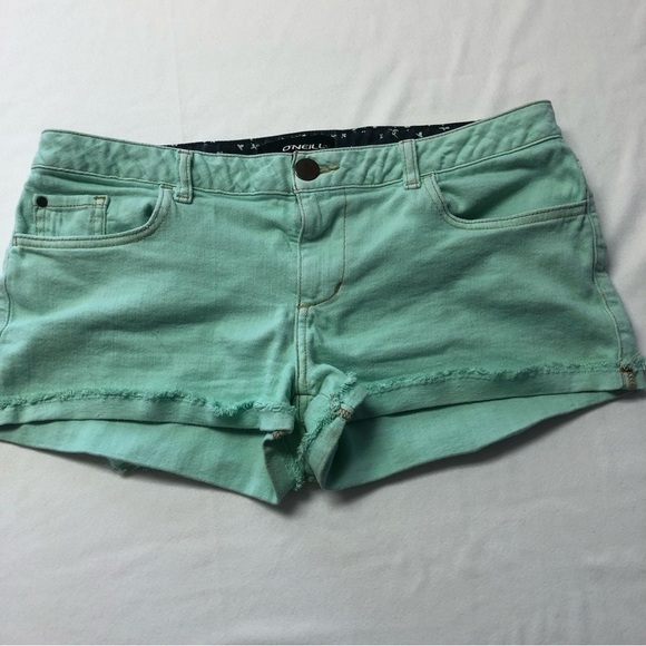 O’Neill Mint Denim Jean Shorts - Picture 3 of 9